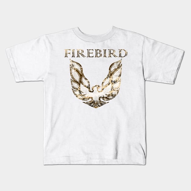 Firebird Kids T-Shirt by baaldips